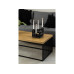 AC Design Couchtisch Strington 120 x 60 x 42 cm, Braun/Schwarz