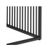 AC Design Couchtisch Strington 120 x 60 x 42 cm, Braun/Schwarz