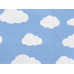 Partydeco Papierservietten Wolken Blau, 33 x 33 cm, 20 Stück