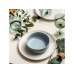 Villeroy & Boch Speiseteller Crafted Cotton Ø 26 cm, 6 Stück,Weiss