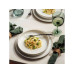 Villeroy & Boch Speiseteller Crafted Cotton Ø 26 cm, 6 Stück,Weiss