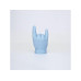 Mandatus Kerze Baby You Rock Candle Hand, Blau Mandatus Kerze Baby You Rock Candle Hand, Blau
