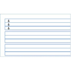 ingold-biwa Heftblatt 2-Loch A4, Liniert, 500 Stück