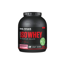 Body Attack Pulver Extreme Iso Whey Professional Erdbeere 1800 g