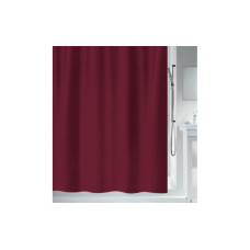 spirella Duschvorhang Primo 180 x 180 cm, Dunkelrot spirella Duschvorhang Primo 180 x 180 cm, Dunkelrot
