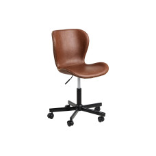 AC Design Bürostuhl Batilda, mit Polsterrücken, Cognac
