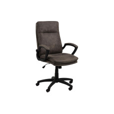 AC Design Bürostuhl Brad, mit Armlehnen und Bremsrollen, Anthrazit