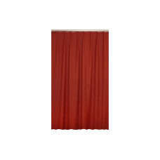 Hubatka Dekovorhang mit Faltenband Quirin 140 cm x 240 cm, Kupfer