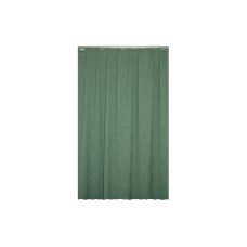 Hubatka Dekovorhang mit Faltenband Quirin 140 cm x 240 cm, Grün