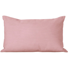 Hubatka Kissenbezug Cord 50 x 30 cm, Altrosa