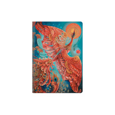 Paperblanks Notizheft Glücksvögel A5, liniert, Blau / Rot Paperblanks Notizheft Glücksvögel A5, liniert, Blau / Rot