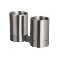 spirella Zahnputzbecher Nyo Silber