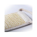 MSV Rückenschruber aus Sisal 22.5 x 10.5 cm, Weiss