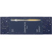 Caran d'Ache Kugelschreiber Cosmic Blue M, Gold