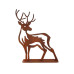 Esschert Design Dekofigur Hirsch Rostbraun