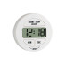 TFA Dostmann Timer Digital mit Stoppuhr, Weiss