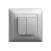 Feller Smart Light Control  for Philips Hue EDIZIOdue AP silber