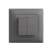 Feller Smart Light Control  for Philips Hue EDIZIOdue AP dark grey