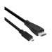 Club 3D Kabel Micro-HDMI – HDMI 2.0 4K60Hz,  1 m