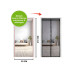 EASYmaxx Fliegengitter Magic Click, 90x210 cm