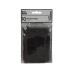 Creativ Company Organzabeutel Organza 7 x 10 cm Schwarz, 10 Stück