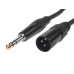 Bemero XLR-Kabel XLRm - 6.3 Klinken Kabel 6 m symmetrisch Bemero XLR-Kabel XLRm - 6.3 Klinken Kabel 6 m symmetrisch