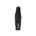 Bemero Stecker BC1001BK-F 3-Pol XLRf female Stecker schwarz