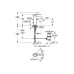 GROHE Lavaboarmatur Essence S, 1/2, Chrom, mit Zugstange, gerade