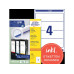 Avery Zweckform Ordneretiketten L4761-100 61 x 192 mm