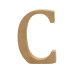 Creativ Company Holzbuchstabe C 1 Stück