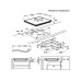 Electrolux Induktionskochfeld GK58FTIPO Aufliegend/Flächenbündig Electrolux Induktionskochfeld GK58FTIPO Aufliegend/Flächenbündig