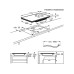 Electrolux Induktionskochfeld GK78FTIPO Aufliegend/Flächenbündig
