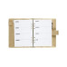 Creativ Company Notizbuch Kalender, 19x23.5x4 cm, Gold Creativ Company Notizbuch Kalender, 19x23.5x4 cm, Gold
