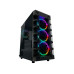 LC-Power PC-Gehäuse Mini Tower LC-709B-ON Schwarz