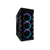 LC-Power PC-Gehäuse Mini Tower LC-709B-ON Schwarz