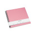 Semikolon Fotoalbum 34.5 x 33.2 cm Rosa, 50 cremeweisse Seiten