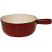 Heidi Cheese Line Fondue-Caquelon Rot/Weiss