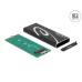 Delock Externes Gehäuse SuperSpeed USB 3.2 Gen 2 - SATA SSD M.2 Delock Externes Gehäuse SuperSpeed USB 3.2 Gen 2 - SATA SSD M.2