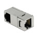 Delock Keystone-Modul RJ45 - RJ45 Buchse, Cat.6A 90 Grad gewinkelt
