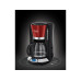 Russell Hobbs Filterkaffeemaschine Colours Plus Rot/Schwarz