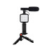 Dörr Videoleuchte Vlogging Kit mit Mikrofon VL-5 Dörr Videoleuchte Vlogging Kit mit Mikrofon VL-5
