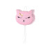 Partydeco Pinata Katze, 35 x 27 x 9 cm, Rosa, 1 Stück