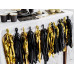 Partydeco Girlande Quasten 1.5 m, Gold/Schwarz Partydeco Girlande Quasten 1.5 m, Gold/Schwarz