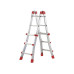Hailo Teleskopleiter 4 x 3 Sprossen