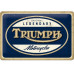 Nostalgic Art Schild Triumph Motorcycles 20 x 30 cm, Metall Nostalgic Art Schild Triumph Motorcycles 20 x 30 cm, Metall