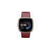 Fitbit GPS-Sportuhr Versa 4 Smartwatch Dunkelrot/Rosa