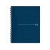 Oxford Notizbuch A4+, kariert, Blau