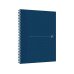 Oxford Notizbuch A4+, kariert, Blau