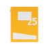 Office Focus Schulheft FSC A4, Liniert, Orange, 10 Stück