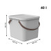 Rotho Aufbewahrungsbox Albula 40 l, Weiss Rotho Aufbewahrungsbox Albula 40 l, Weiss